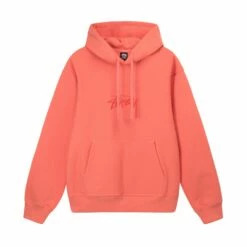 Best Pirce ⌛ Stussy STOCK LOGO APPLIQUE HOODIE 🔥