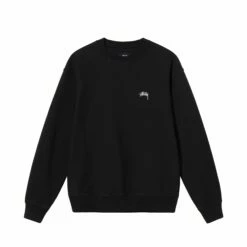 Cheap ✔️ Stussy OVERDYED STOCK LOGO CREW 😀