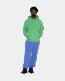 Discount 🔔 Stussy PIGMENT DYED FLEECE HOODIE ✔️ -Stussy Sales 118509 GREN 10 20d0a5f2 123c 413e 8b32 46cb7ab112d1