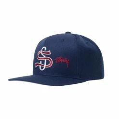 New 🔥 Stussy BIG LEAGUE POINT CROWN CAP 🥰