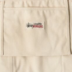 Coupon 🤩 Stussy CANVAS FLIGHT BAG ❤️ -Stussy Sales 134254 NATL 4