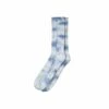 New 🧨 Stussy DYED RIBBED CREW 🧦 SOCKS 🥰 -Stussy Sales 138741 BLUE 1