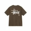 Hot Sale ✨ Stussy BASIC STÜSSY PIGMENT DYED TEE 🌟 -Stussy Sales 1904838 COFF 1