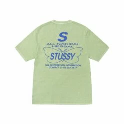 Budget 👍 Stussy ALL NATURAL PIGMENT DYED TEE 🔥